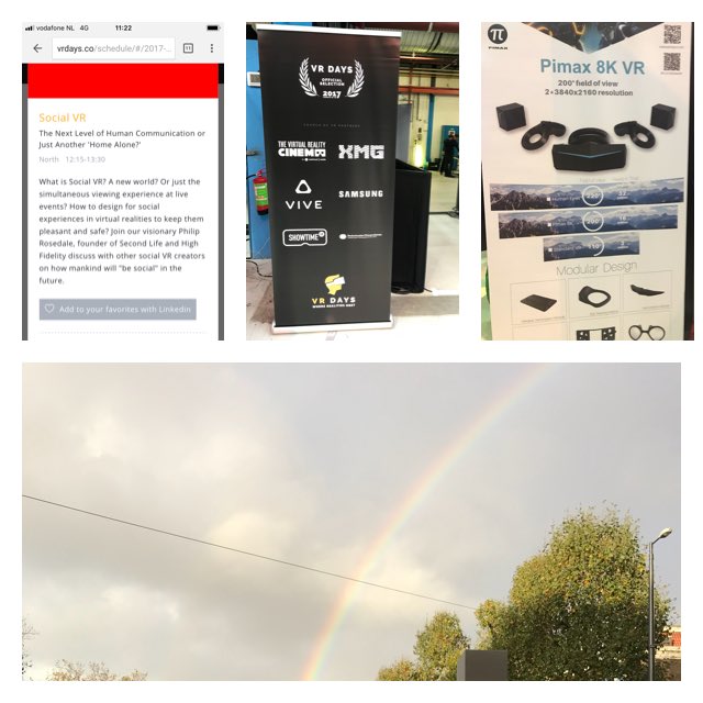 immersiveguy's tweet image. Premium original VR IP, Social usage, next wave of hardware, plus a Dutch rainbow @VRDays #immersive #tech #marketing