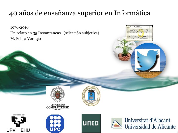 El  2/11/17 reflexionaremos sobre los 40 años de enseñanza universitaria de informática y sus retos. #inf40coddii #uned <a href="/coddii_org/">CODDII</a>
