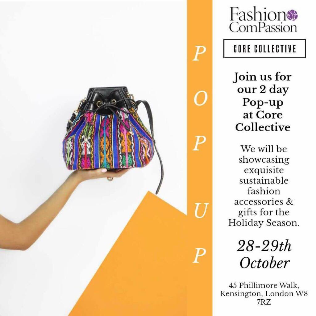 Don't miss out #holidaypopup this weekend @coregyms. We have superb #sustainablefashion #accessories &amp;#gifts