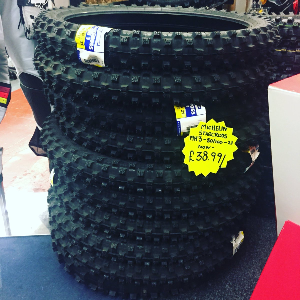 Michelin Starcross MH3 - 80/100-21, shop offer of £38.99 each while stocks last!!