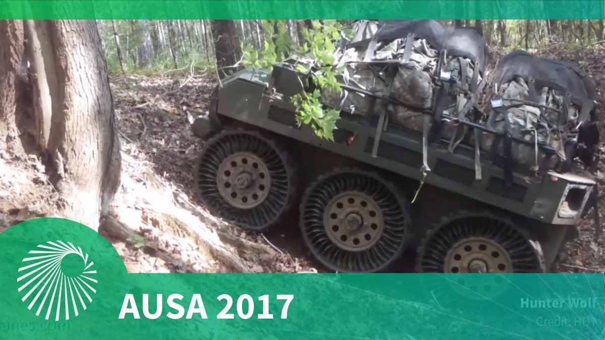 #AUSA2017: HDT's Hunter WOLF Squad Mission Equipment Transport buff.ly/2yOsq9I
