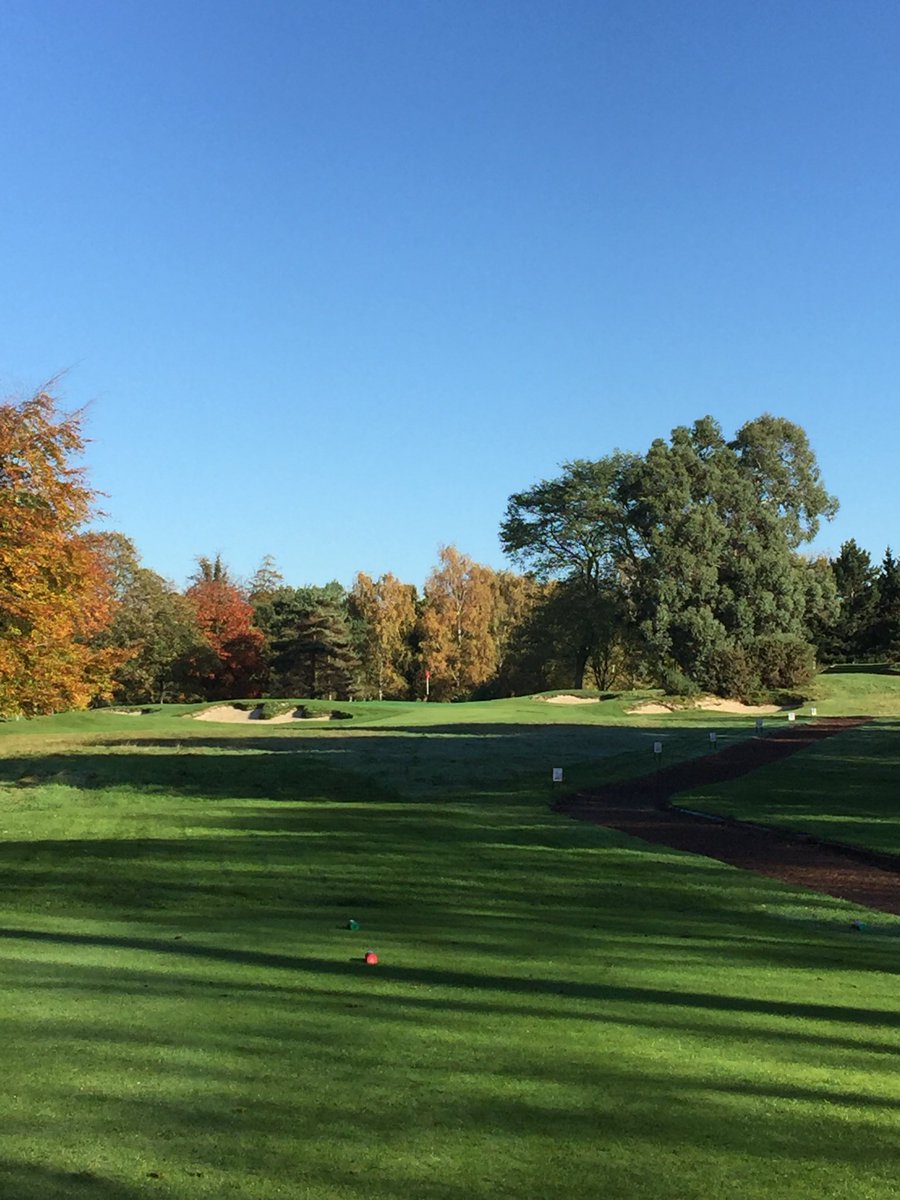 The way golf should be played
2 hours 10 mins without rushing on a beautiful, crisp autumn morning
Thanks <a href="/TheRichmondGC/">Richmond Golf Club</a>