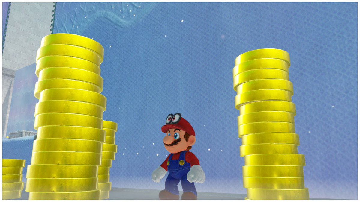 コインの山でした(根こそぎもらった) #スーパーマリオオデッセイ #SuperMarioOdyssey #NintendoSwitch