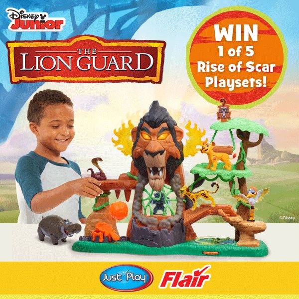 Disney Junior The Lion Guard Rise Of Scar Playset W/ MINIONS And