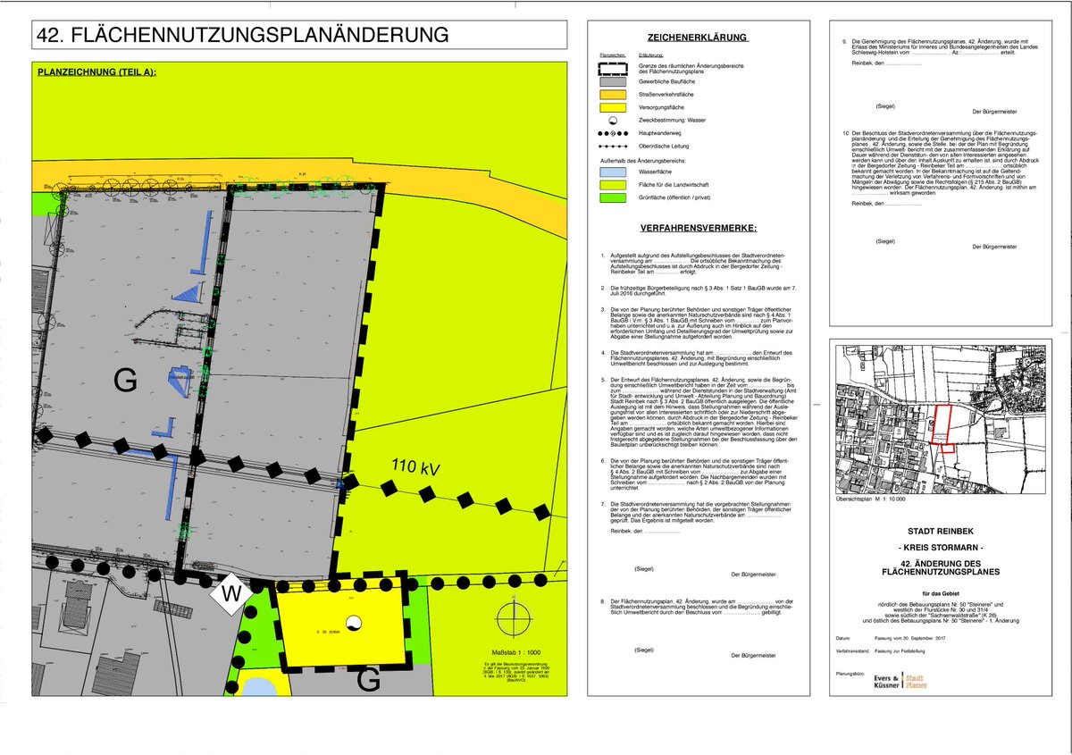 Stadtvertretung fasst mehrheitlich „abschließenden Beschluss“ zur 42. Änderung des #Reinbek er Flächennutzungsplans forum21-reinbek.de/blog