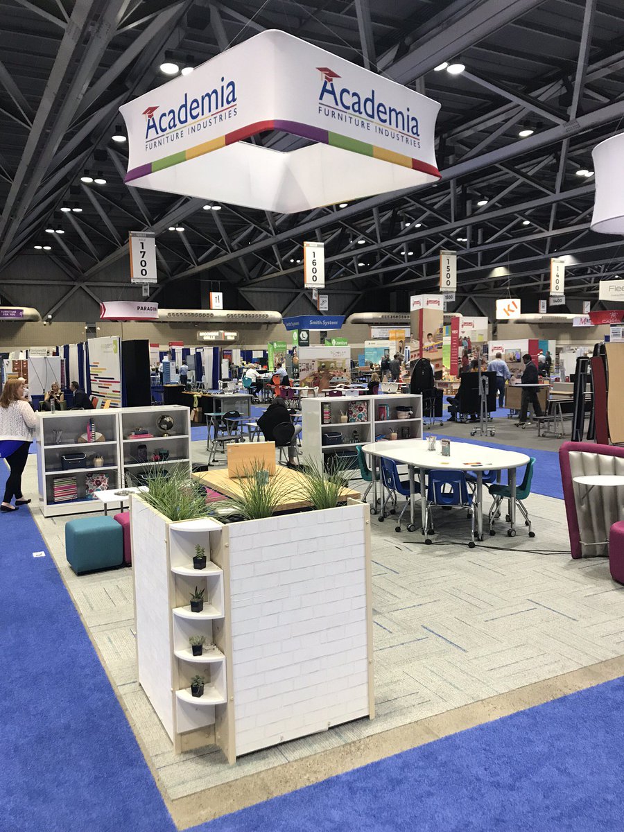 GProductsInc's tweet photo. Loving Academia's innovative classroom design, featuring Formica's Jonathan Adler HPL line. #EDspaces2017 #worksurfaces https://t.co/lnmZQOczrT