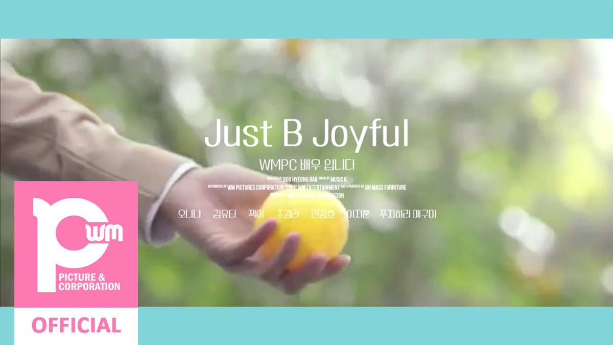 WMPicturesCorp's tweet photo. [CLIP] WMPC배우 - JUST B JOYFUL
>> https://t.co/YvOPbqA5od

#WMPC #ARTISTCLIP #나나 #유타 #경리 #잭 #정호 #지훈 #메구미 https://t.co/4EefD3intP