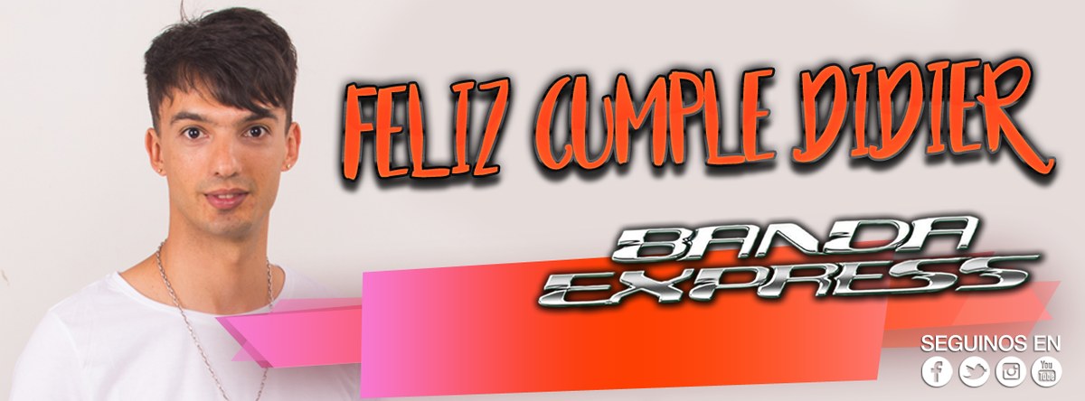 BandaExpressOK's tweet photo. #FelizCumpleDidier #27Octubre #BandaExpress #DejaTuSaludo #Sabado #FestejamosElCumpleDeDidier #Casablanca #BienExpress https://t.co/BrN5h7QVCx