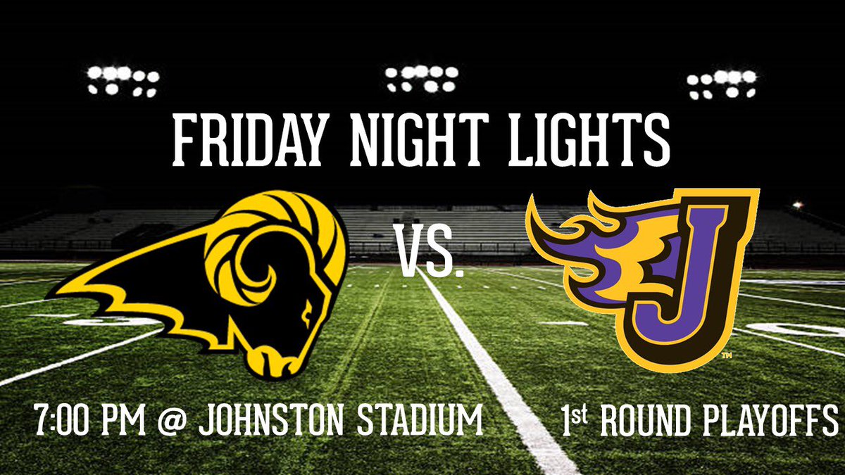 JHSFball's tweet photo. GAMEDAY!  It’s the 1st round of the playoffs &amp; the Dragons host SEP with kickoff at 7:00.  Pack the stands! #DragonFootball https://t.co/loEfTMSwE1