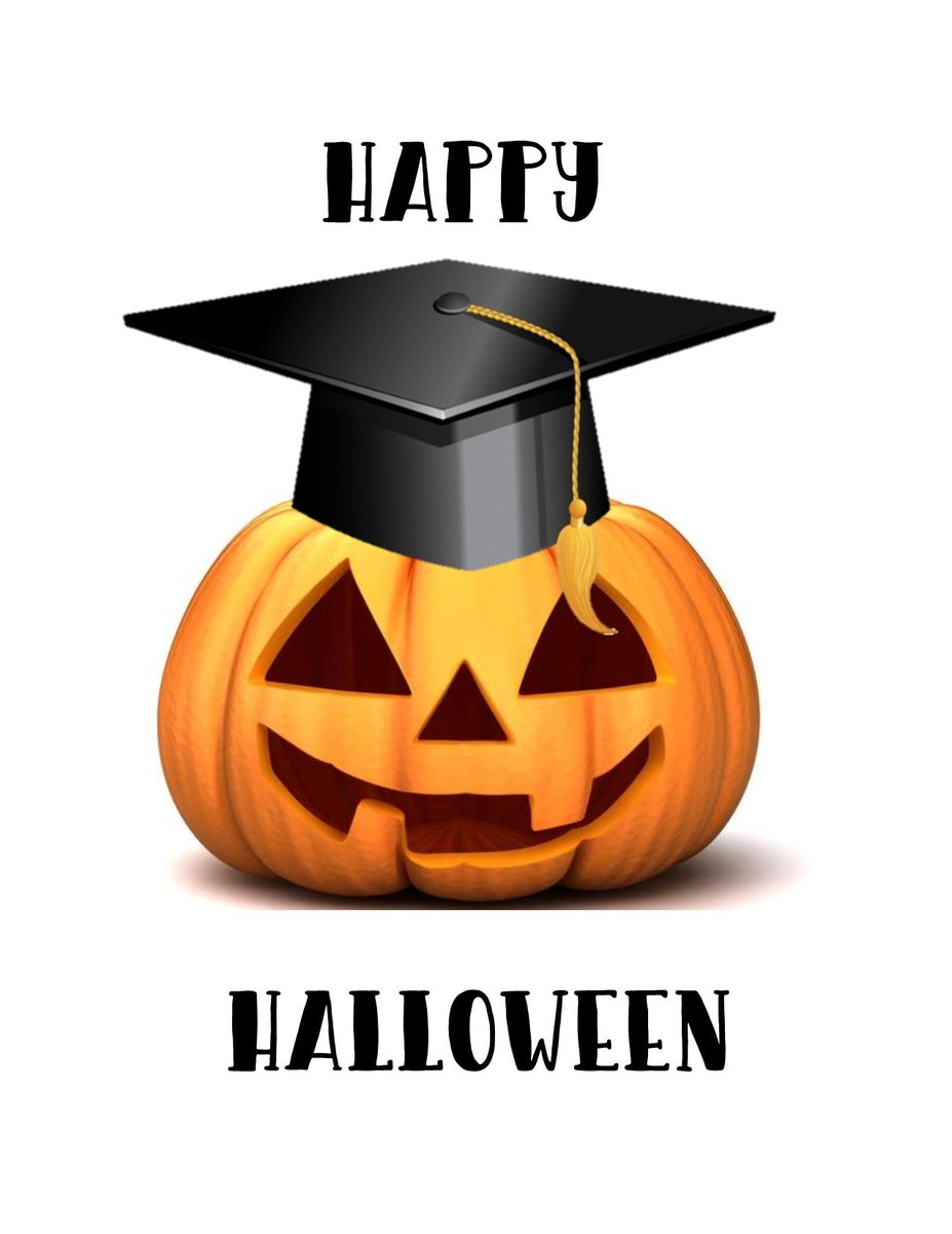 ASAdvising's tweet photo. Happy Halloween from A&amp;S Advising!  Don't turn into a pumpkin! December grads, today is the last day to order your cap and gown! #ASAdvisng https://t.co/jXQSgqM4Az