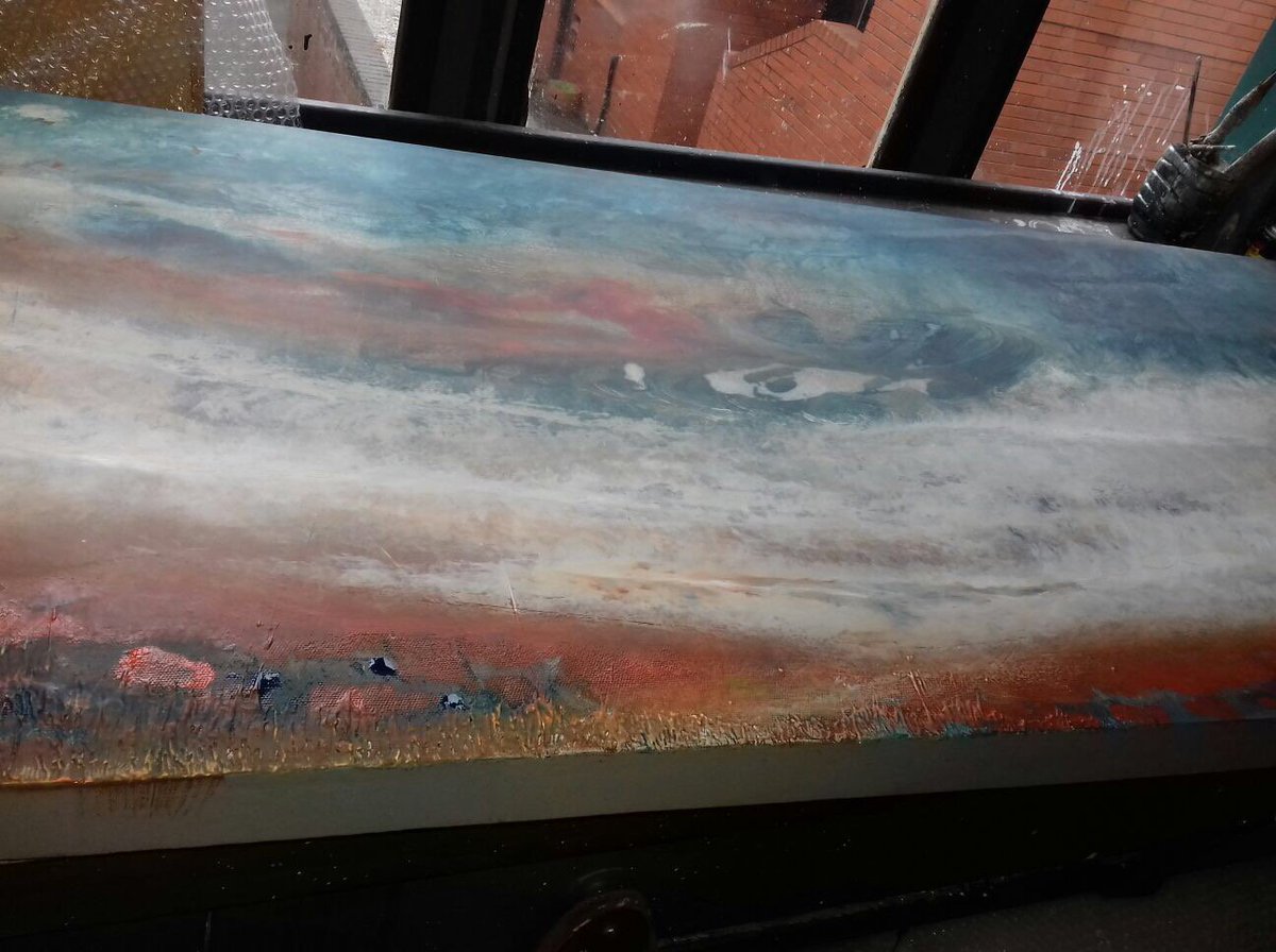 Showing this @buyartfair this weekend at the old GMEX #buyartfair #art #originalart #painting #skyscape #impressionist #artist