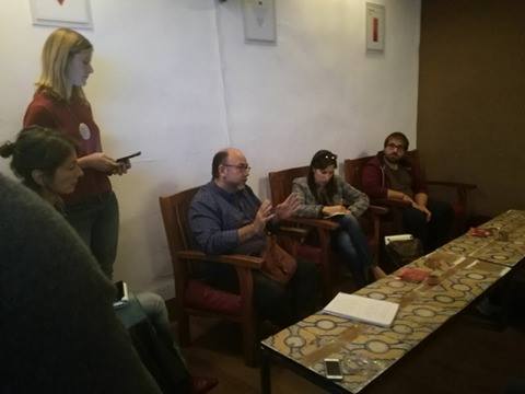 ConOttavio's tweet photo. Pranzo sociale al #BarGaribaldi e caffè con @ellyesse e Ottavio Navarra: #lapoliticachecipiace è quella che si fonda sul dialogo. https://t.co/jwJTUvgiLm
