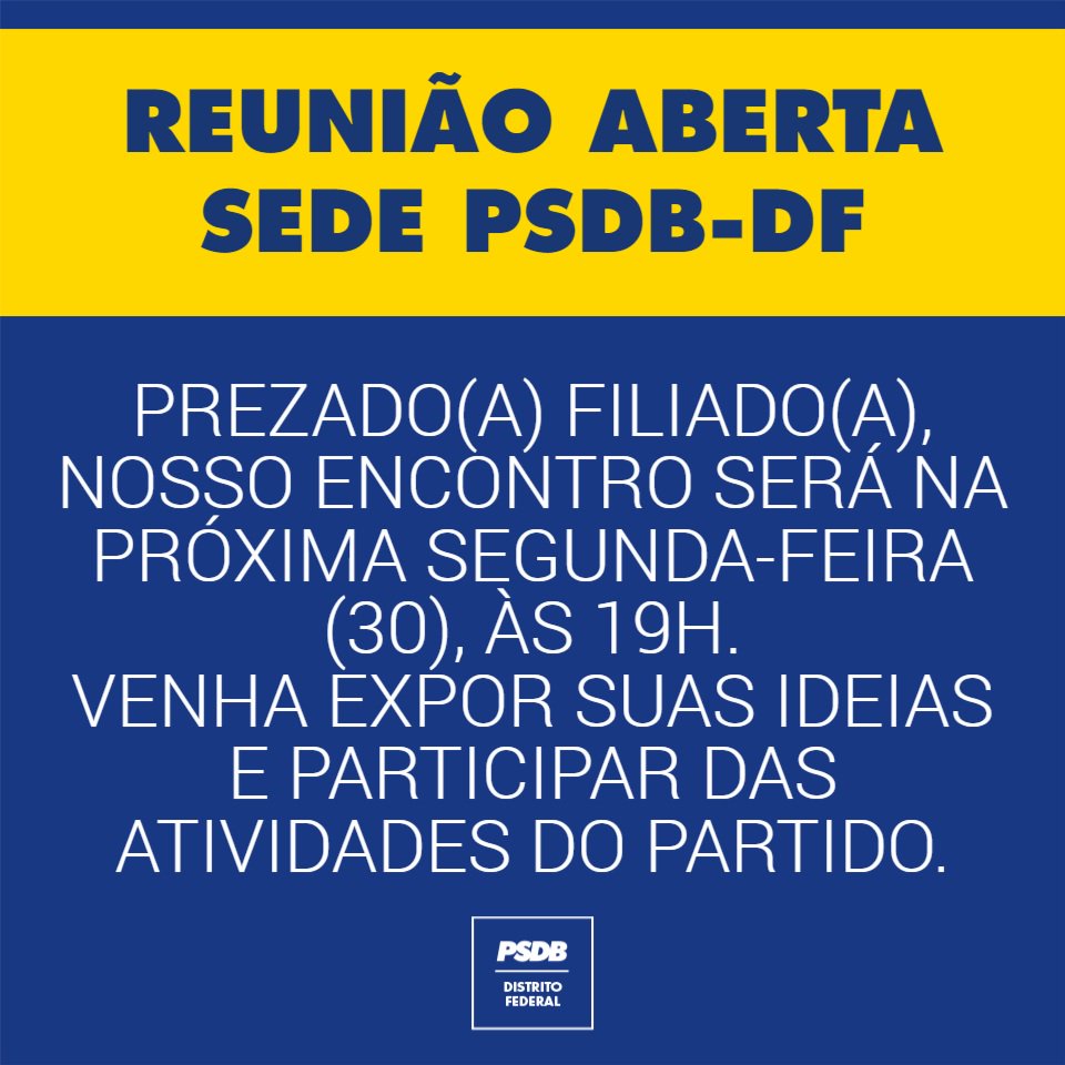 psdb_df45's tweet photo. Nosso endereço: Setor de Diversões Sul, Bloco D, Edifício Eldorado - Mezanino
Para mais informações: (61) 3340-4145 https://t.co/juWP9Uj0vh