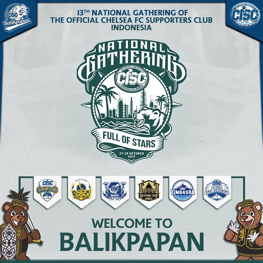 CISCmedan06's tweet photo. Selamat dan Sukses Gathering Nasional 13 Balikpapan. Have fun buat seluruh keluarga CISC se-Indonesia. #Gathnas13CISC https://t.co/tQofrhoW1z