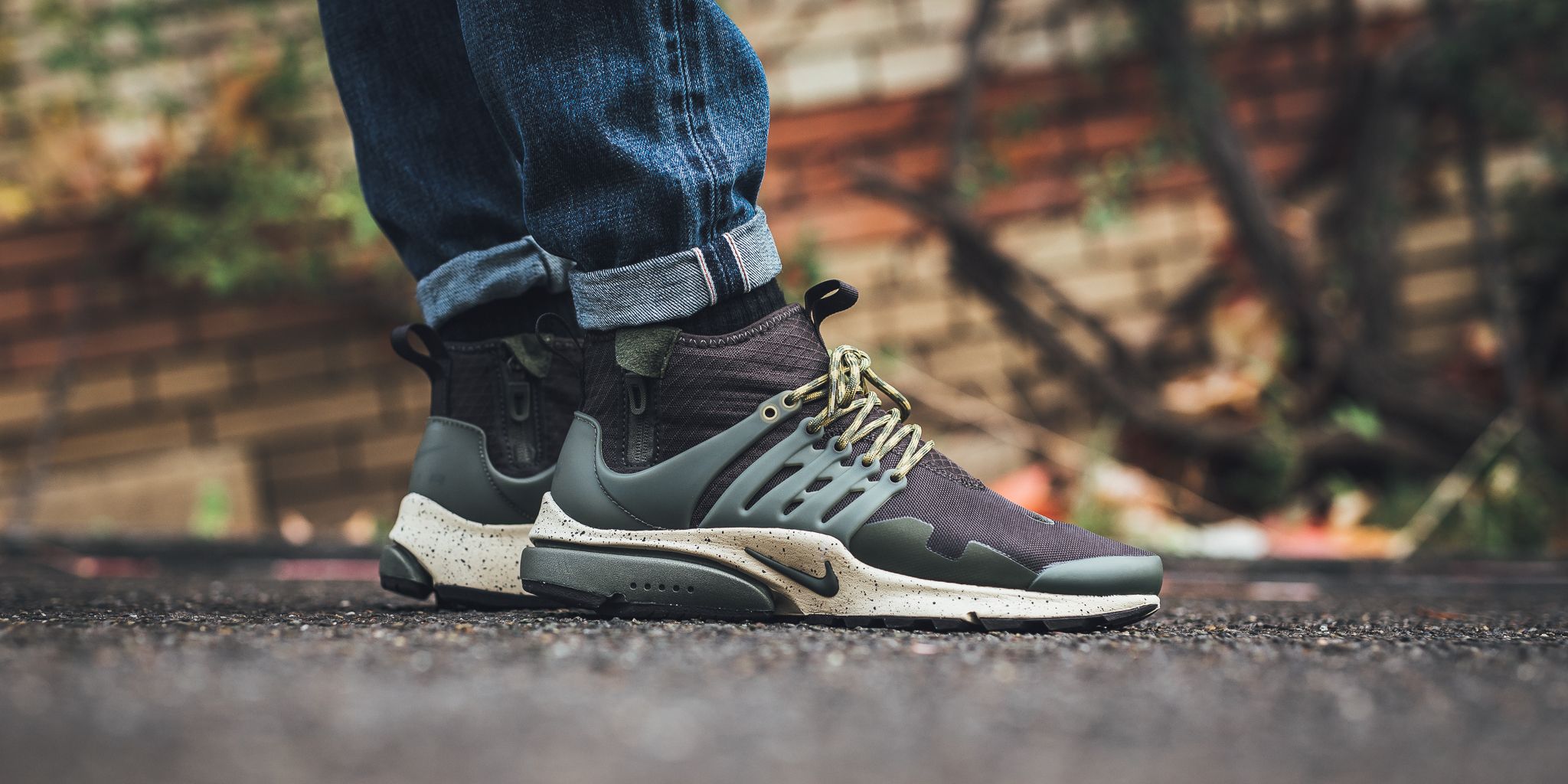 nike presto velvet brown