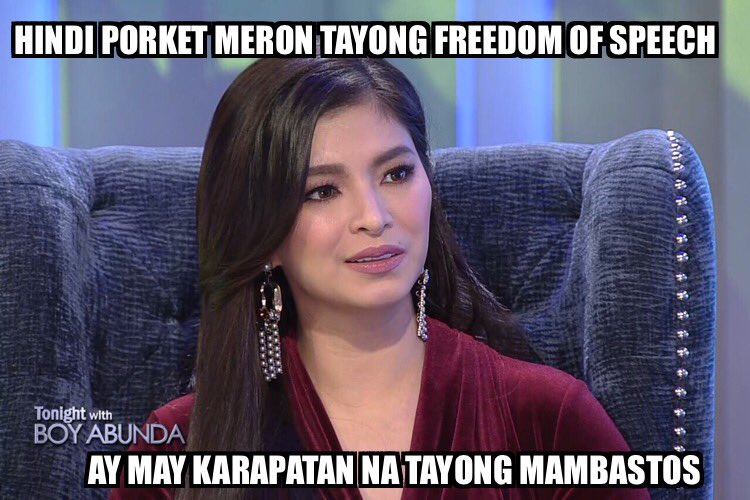 TWBAofficial's tweet photo. Hiniling din ni Angel na gamitin ang social media sa sa magagandang bagay at  hindi para manira #AngelLocsinOnTWBA https://t.co/vQdBe2CTEI