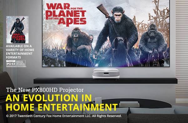 ViewSonic's tweet image. We don’t monkey around when it comes to home entertainment and neither should you. Read more at: bit.ly/2fRpUEm