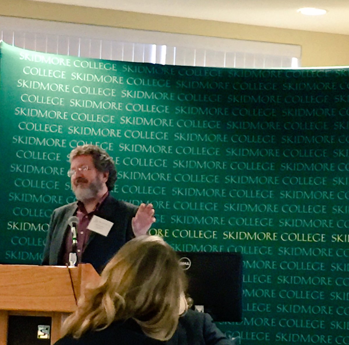 APRANEWYORK's tweet photo. .@Lawson_David presenting on SEC documents with great humor and detail #ApraUNY Fall Conference #prospectdevelopment #prospectresearch https://t.co/aHppLaHFXq