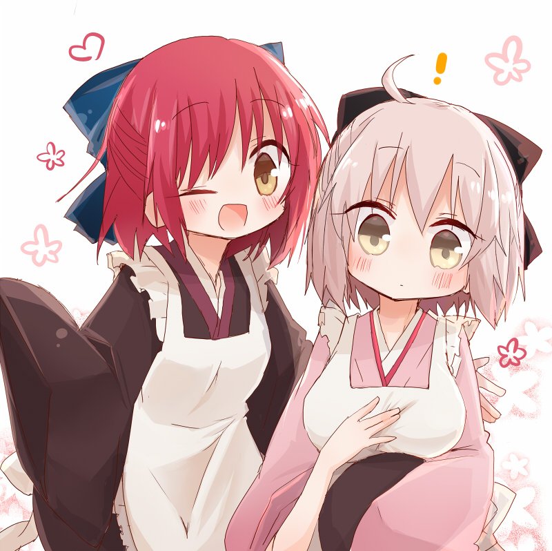 塩葛餅 Twitterren この絵の沖田さんじゃない左側の人は誰 琥珀 さんって この2人の関係は ってなったらとりあえずぜひ経験値先生のコハエース帝都聖杯奇譚を読んでほしいしあわよくば月姫の漫画版読んでください