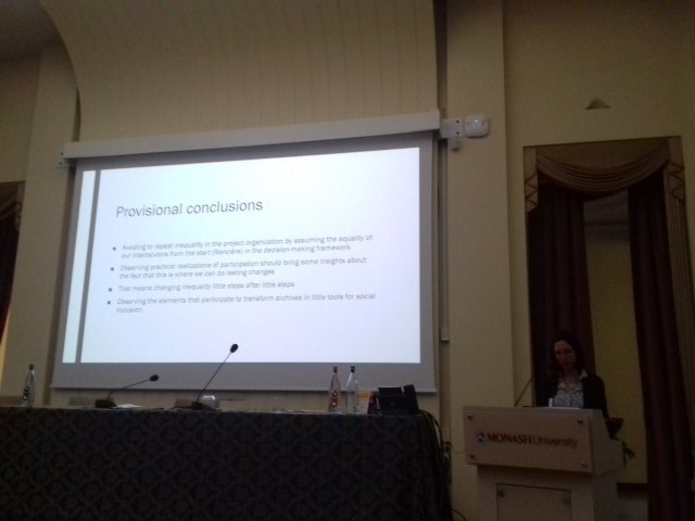 ademoor's tweet photo. Machado: exploring social justice impacts of archives in Plataforma Neighborhood project, Salvador, Brazil https://t.co/qsk6IkBkau #CIRN2017 https://t.co/rdHtTUL81X