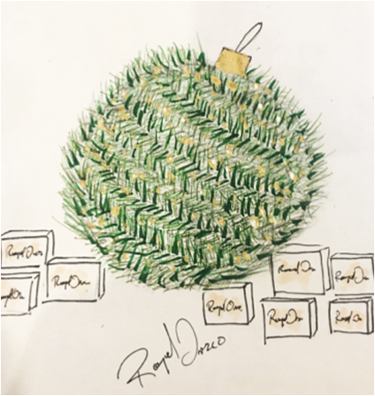 MakeAWishMX's tweet photo. #ND2017 @raquelorozcog diseña una esfera gigante, como un mundo en la misma frecuencia. Será como el camino de luz que todos queremos. https://t.co/ltZvamCltm