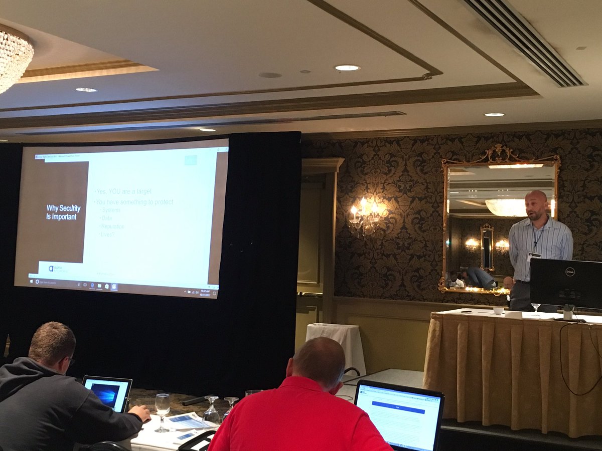agrodenX's tweet photo. #Security best practices took center starge today when @AlphaSoftware's Lenny Forziati spoke at #AlphaDevCon https://t.co/xDL39EsESk