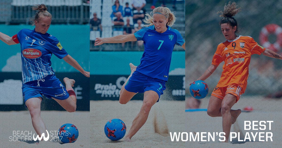 We're continuing with the nominees...

Sarah Kempson 🏴󠁧󠁢󠁥󠁮󠁧󠁿, Grytsje van den Berg 🇳🇱 and Leticia Villar 🇧🇷 are up for Best Women's Player 🏆