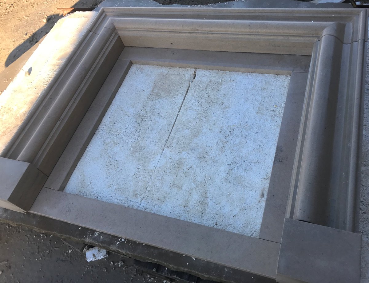 DimensionalSton's tweet photo. Stunning #Bollection profiled fireplace finished today, hewn from the finest #Lincolnshire #Limestone and made to measure #Bespoke #masonry https://t.co/urhH9QVHzS