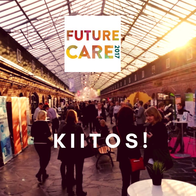 FutureCareFIN's tweet photo. Lämmin kiitos kaikille Future Care 2017:n kävijöille, puhujille, näytteilleasettajille ja kumppaneille!  #FutureCareFIN https://t.co/LYDPw4gpiI