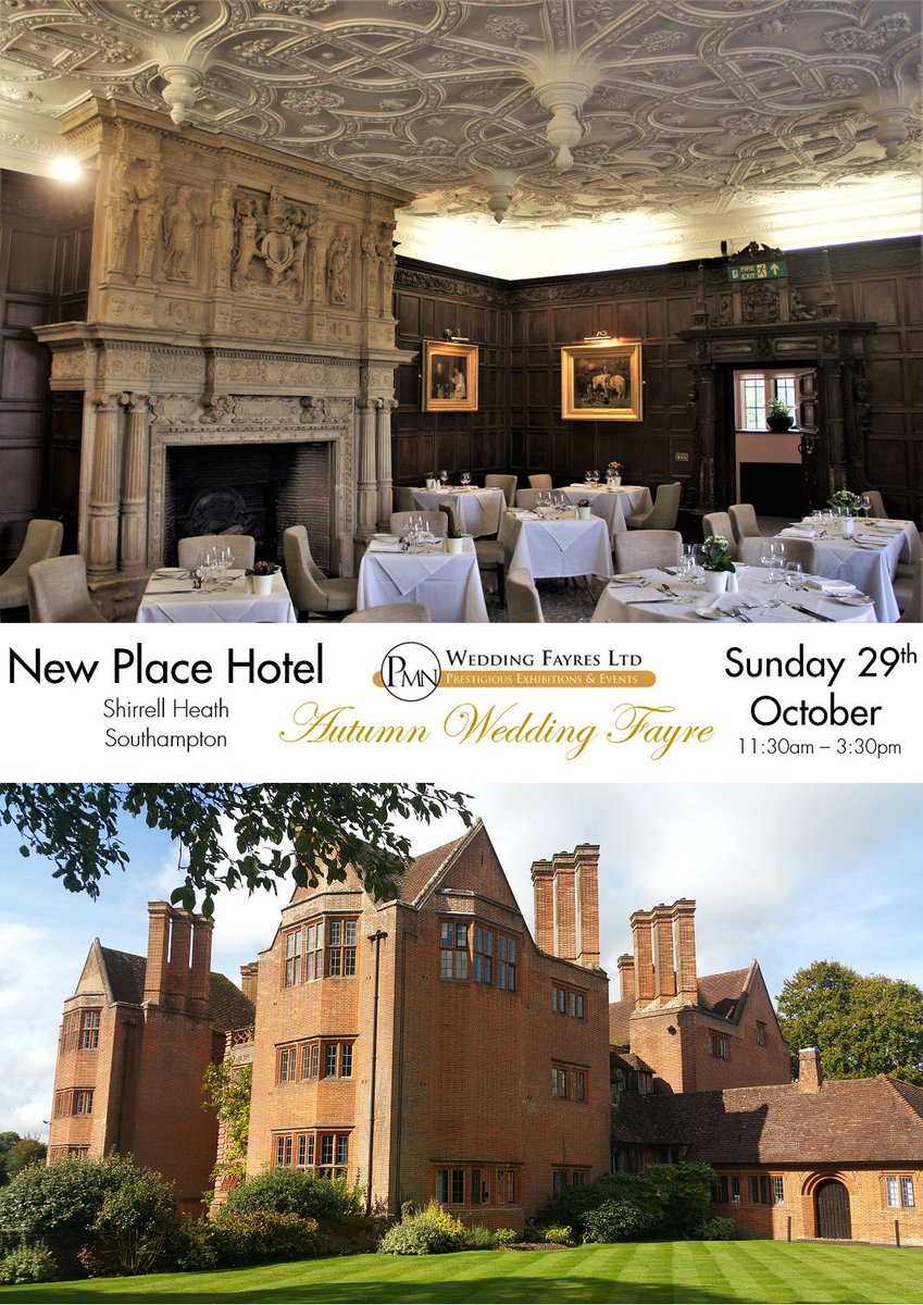 pmnweddingfayre's tweet image. We're always blown away by @newplacewedding exterior, but the Bristol Room ceiling &amp;amp; paneling is amazing! #weddingvenue #countryhousehotel