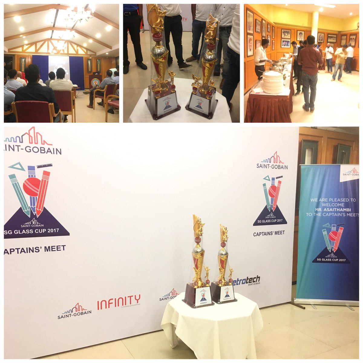 basilrahman007's tweet photo. Captain meet #SGGlasscup2017 https://t.co/kAppbyYxYM