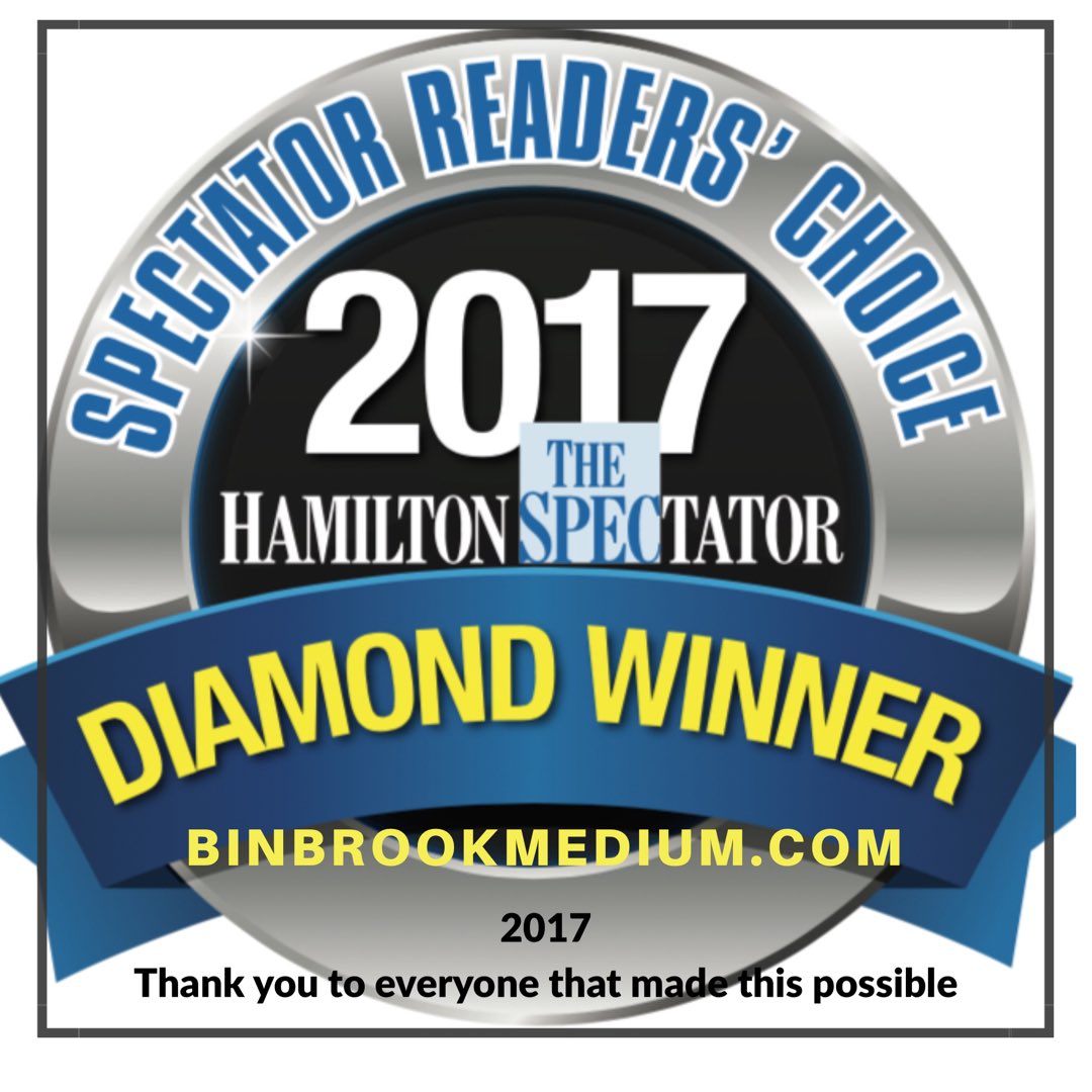 hodges_annmarie's tweet photo. Thank you for Vote my for me... Hamilton Spectator Diamond Winner #HamiltonSpectatorDiamondaward #binbrookmedium https://t.co/Wi0vdXhafT