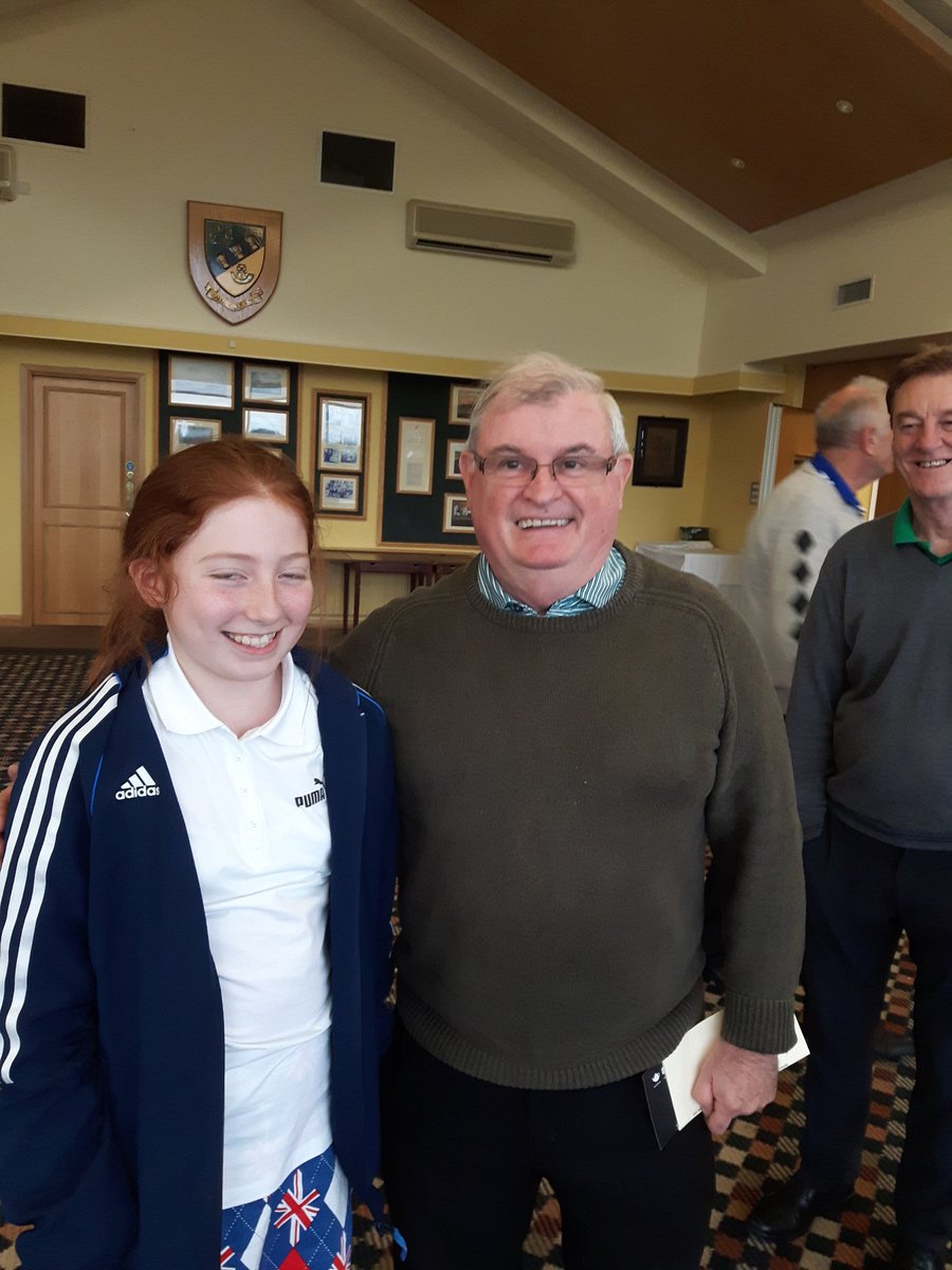 RAMGolfSociety's tweet photo. @chrisgolfLPGC is always saying shes better at golf than me but Poppy went and beat the whole of the #RAMGS at Caldy GC 39 Stableford points https://t.co/Hxx5dmwsfS