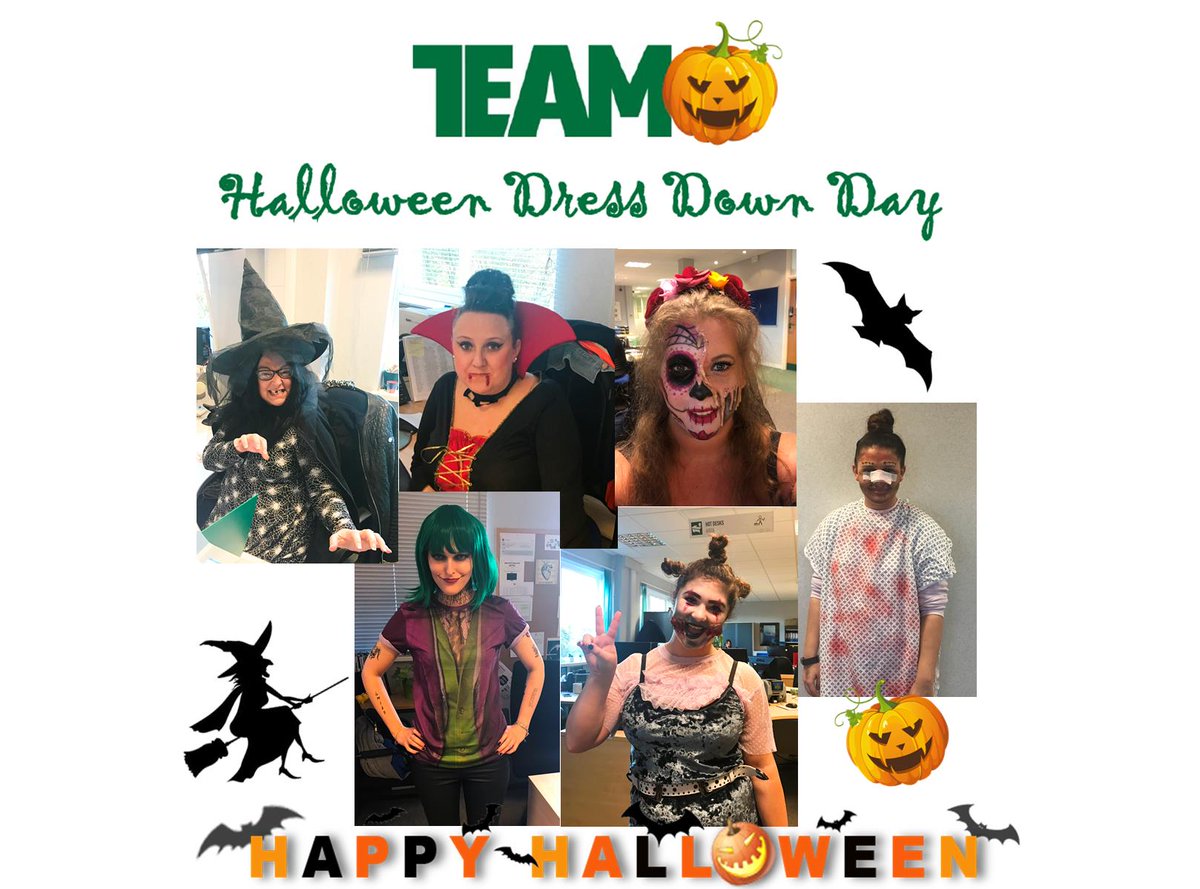 TeamQUK's tweet photo. Halloween Dress Down Day at Team Q today! We're supporting @IsabelHospice #charityevent #halloween #IsabelHospice #Hertford https://t.co/Rw8vMCZtZf