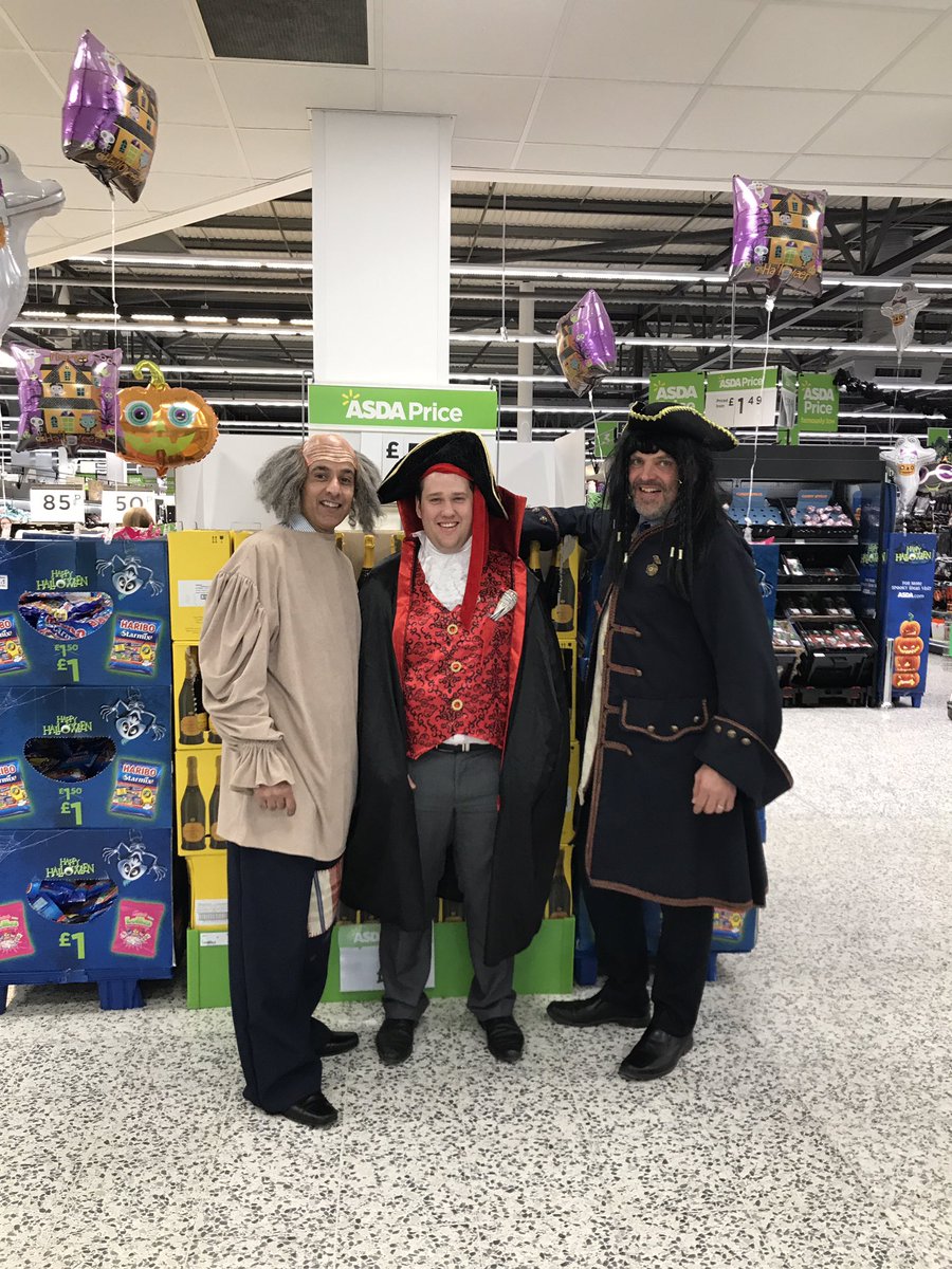 asdabarnsley's tweet photo. Asda Barnsley Fancy Dress for Halloween https://t.co/EBylDRGMka