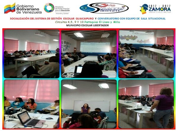 mayracduran10's tweet photo. Socialización Del Sistema de Gestión Escolar Guaicaipuro #CargaEfectivaYEficiente @jesusegberto @merida_ze @luciadsz13 @jj_dp @MPPEDUCACION https://t.co/H3p0p1uQWW