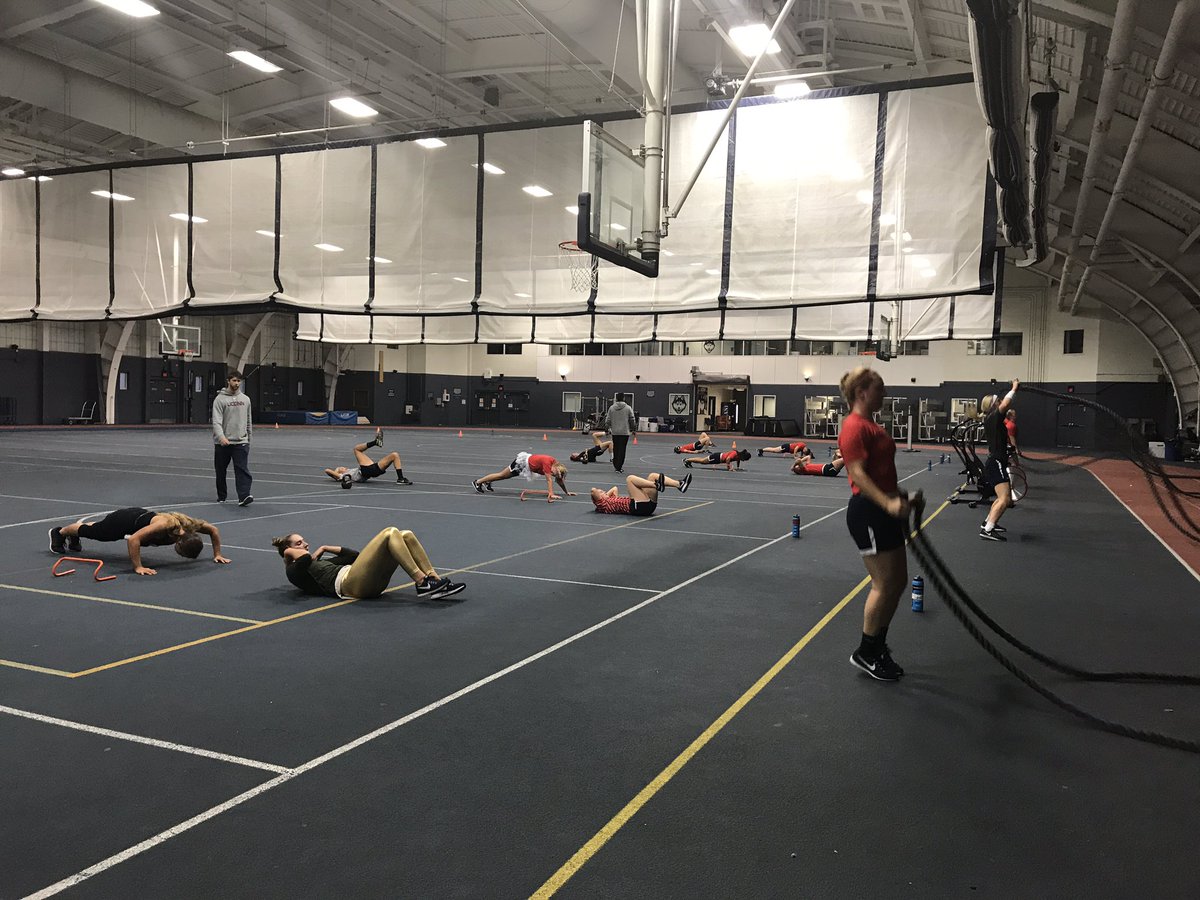 UConnSoftball's tweet photo. Awesome team circuit this morning with some Halloween flair! #what #UConndad #sttropez #fairies #hotdog #banana #juno #skeleton https://t.co/WfwsEIbbYH