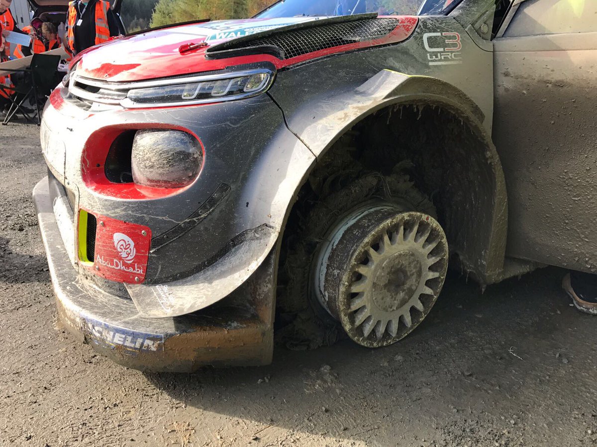 OfficialWRC's tweet photo. 🤔 @Craig_Breen after SS4! Now Regroup. SS5 starts 14:31 (UTC+1) @WalesRallyGB #WRC👉 https://t.co/fD9Uk52vV4 https://t.co/1QoPSzY0op