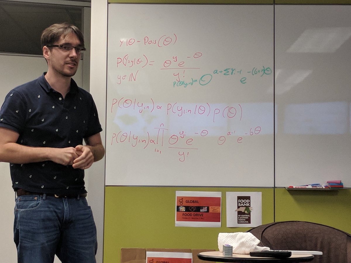 TriClojure's tweet image. Yesterday @TriClojure drank from a firehose of knowledge from @michaelslindon Thanks @genesys for hosting Also see youtu.be/76dhEBGuyLY
