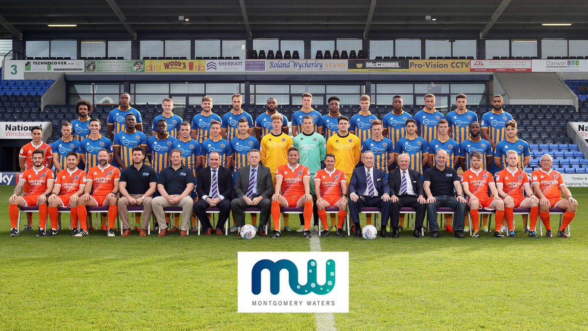 MontgomWaters's tweet image. Montgomery Waters are proud stadium sponsors for Shrewsbury Town F.C. unbeaten in League 1 at the Montgomery Waters Meadow @shrewsweb
