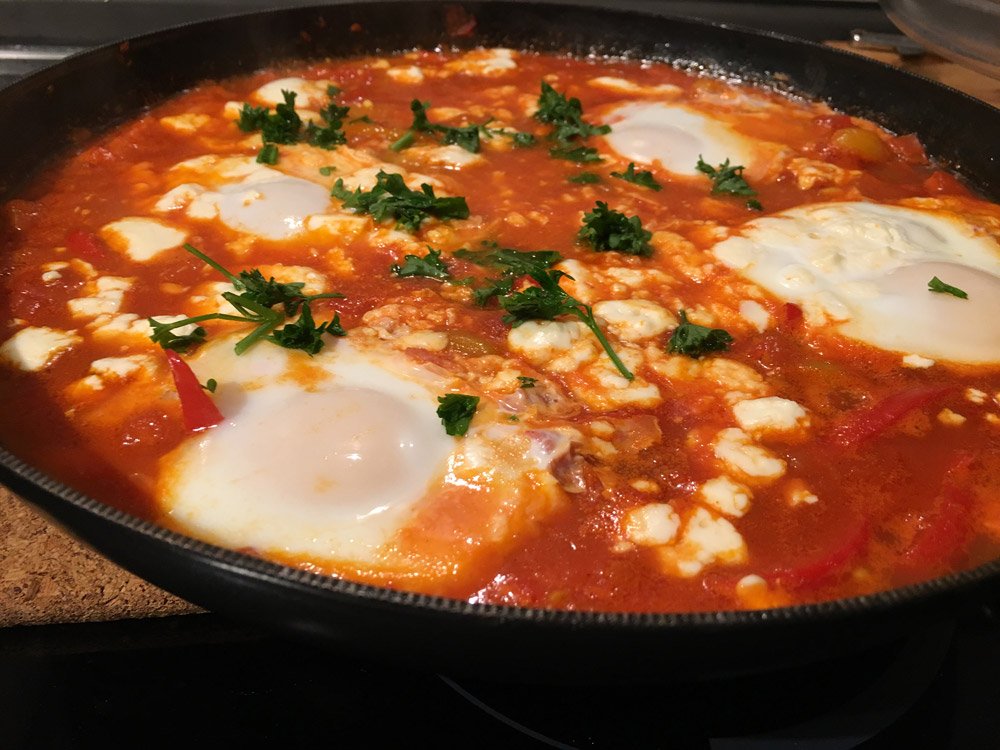 Am #Wochenende wieder auf dem Menü: #Shakshuka von <a href="/1KitchenStories/">Kitchen Stories</a> #ksgram