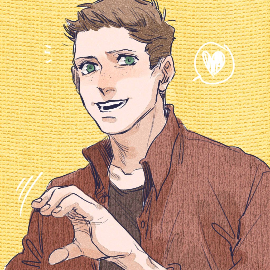 Turtle_GH's tweet photo. 这是一对头像!虽然有点傻,但是还能凑合用LOL
#Supernatural #destiel #spnartwork #Castiel #DeanWinchester #dean #cass https://t.co/wlaN6q9BtS