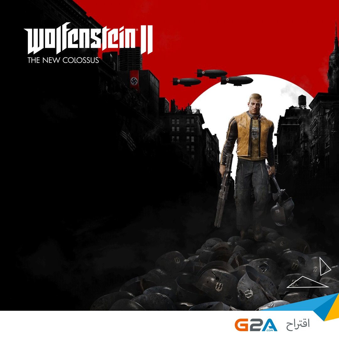 قصة مقاومة المنتظرة ✊ نسخة PC على G2A بسعر يبدأ من 31.07€
لعبة Wolfenstein II وعروض آخرى على ألعاب حربية 🔥
bit.ly/WarPrices
#عروض_G2A