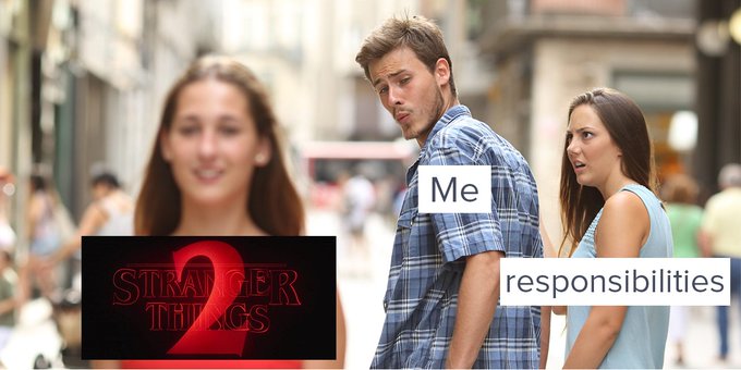 The time has come. #StrangerThings https://t.co/HyJze6WY48<a href="/tag/strangerthings"class="tags">#StrangerThings</a>