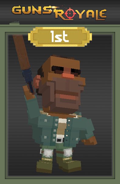 I just did battle in #GunsRoyale! Come fight with me! itunes.apple.com/app/guns-royal…