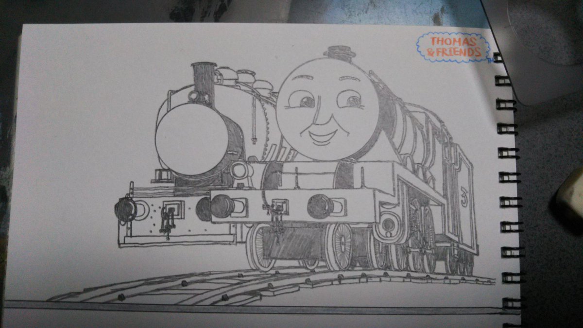 児玉博樹 トーマスはeテレ 毎週日曜17 30より放送中 على تويتر 今日誕生日の声優 金丸淳一 さん宛に描いたヘンリーとポーター の絵を描いてる時の様子画像 ポーターは初描きです