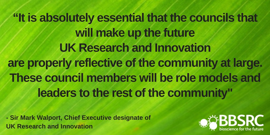 BBSRC's tweet image. OPEN: Recruitment open for BBSRC Council for future @UKRI_News apply by 13 November 2017, 12 noon GMT ow.ly/10If30gaBE6