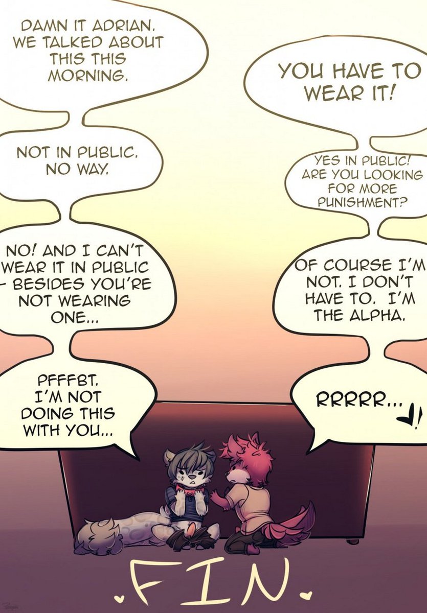 "Alpha Knows Best" yiff comic 
Part 9, 10, 11, &amp; 12 (end)