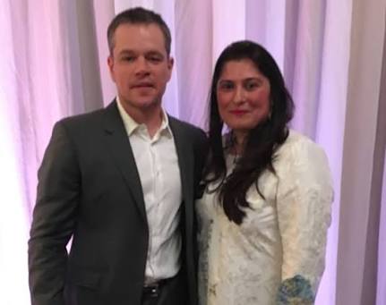 AbdullahSays99_'s tweet photo. Half of Sharmeen Obaid's body is touching this Hollywood actor but if a bald doctor sends her a friend request she feels harassed. https://t.co/b3BIjMo3qO