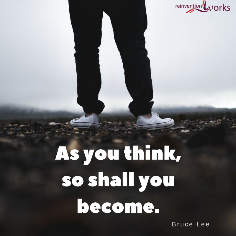 ReinventionWork's tweet photo. As you think, 
so shall you become.
 Inspiration for the Day! https://t.co/p8x65dG2XH
